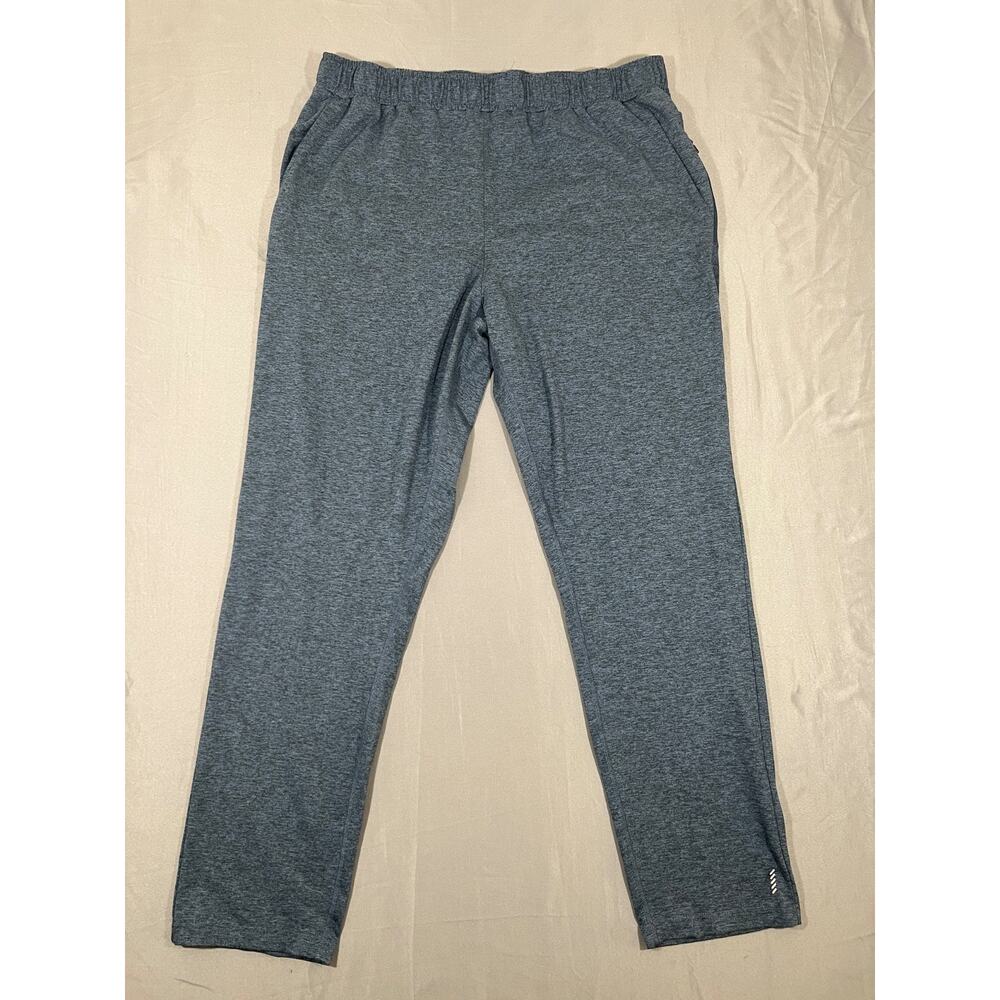 Balance Collection Mens XL Jogger Pants Blue Athletic Stretch Lounge Gym